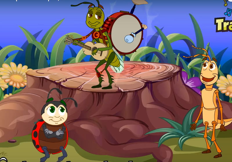 Greierele i Furnica-captura youtube, Foto: Youtube-Tralala