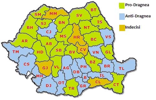Harta taberelor din PSD, Foto: Hotnews
