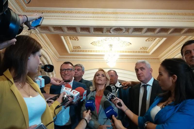 Paul Stanescu si Gabriela Firea, Foto: Hotnews