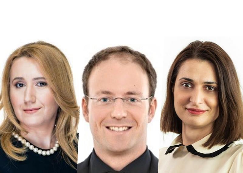 Georgiana Badescu, Volker Weiss, Mona Banu , Foto: Schoenherr si Asociatii