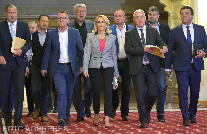 Gabriela Firea si ceilalti contestatari din PSD, Foto: Agerpres