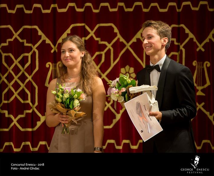 Daria Parkhomenko Daumants Liepins, Foto: Festival Enescu