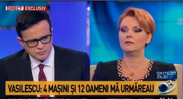 Olguta Vasilescu, Foto: captura Antena 3