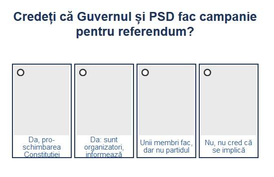 Sondaj referendum PSD, Foto: Hotnews