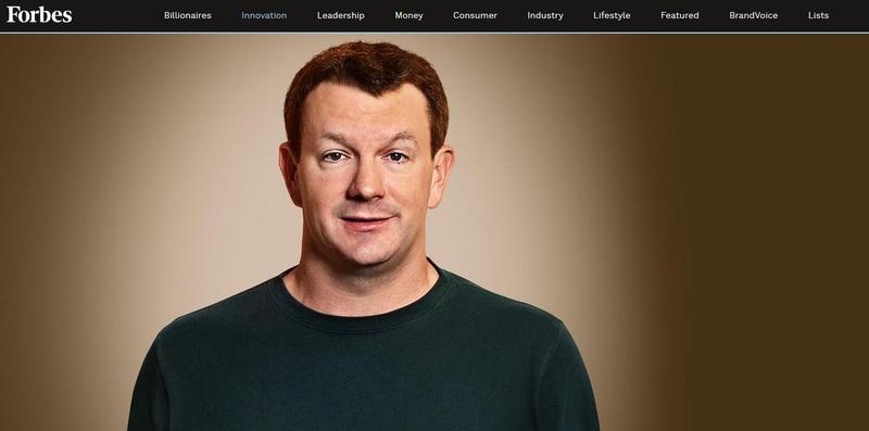 Brian Acton co-fondator WhatsApp, Foto: Captura Forbes.com