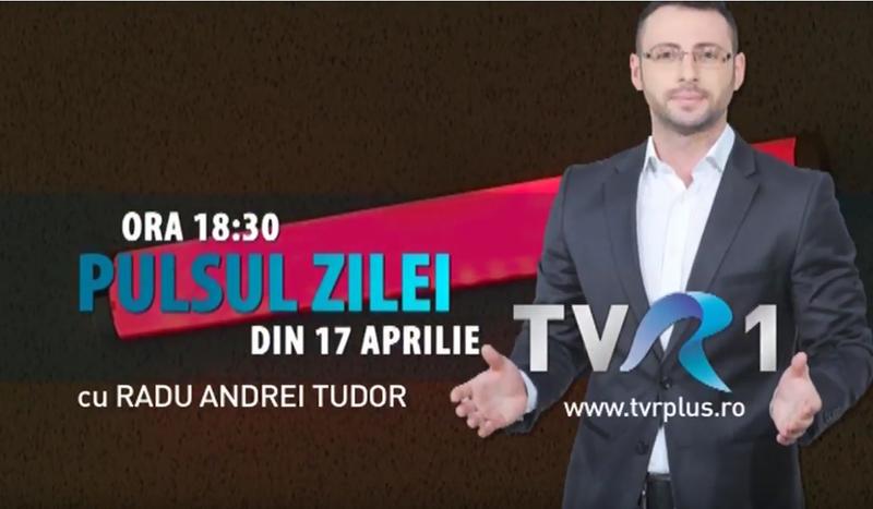 Radu Andrei Tudor, Foto: Captura TVR