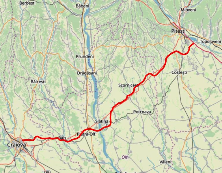 Drum Expres Craiova Pitesti DX12, Foto: Hotnews