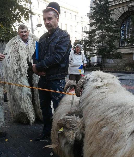 Protest al ciobanilor, Foto: Hotnews