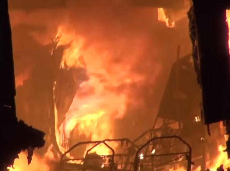 Incendiu tren Koln-Munchen, Foto: Captura video