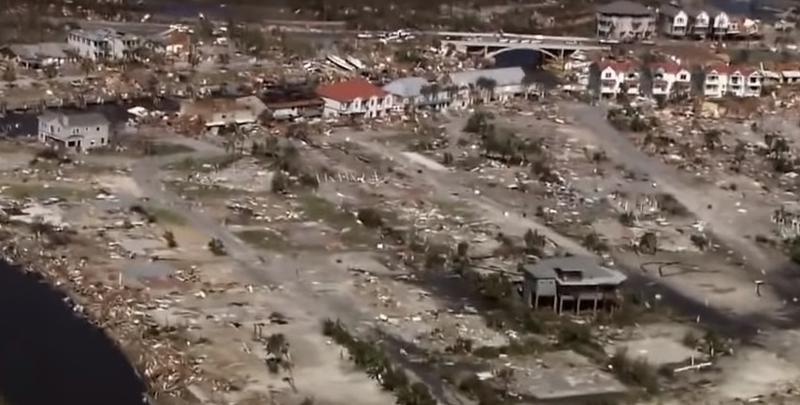 Uraganul Michael a facut ravagii in SUA, Foto: Captura video