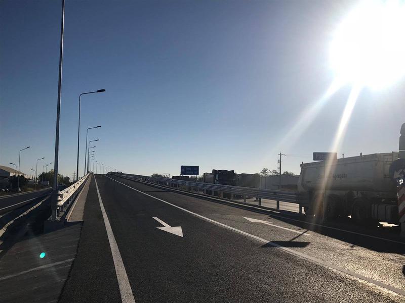 Pasaj suprateran pe centura Arad, Foto: CNAIR