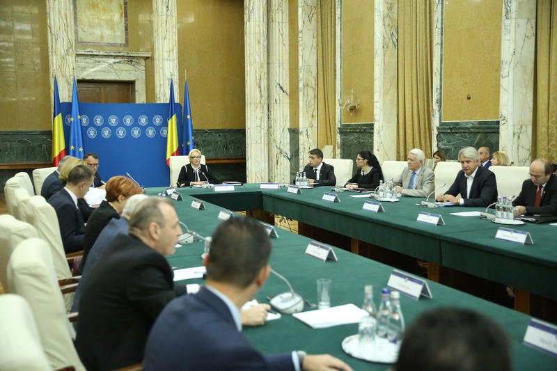 Sedinta Guvern Dancila, Foto: Guvernul Romaniei