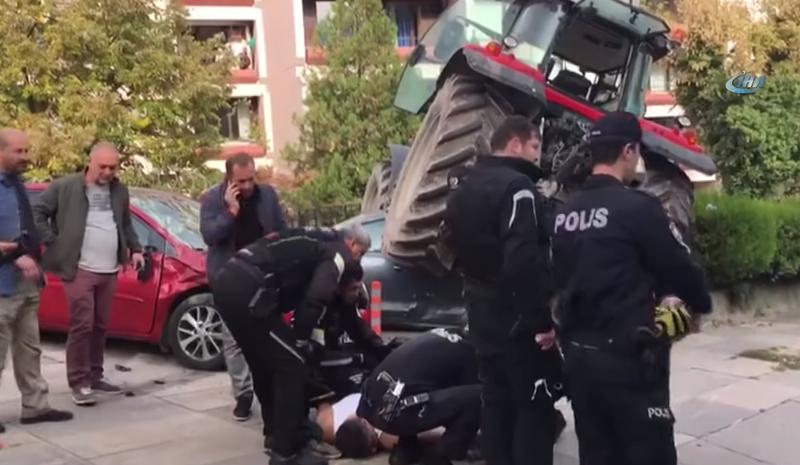 Incident la ambasada israeliana din Turcia, Foto: Captura YouTube