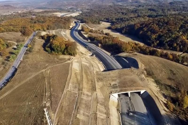 Autostrada in constructie in Romania, Foto: Captura YouTube