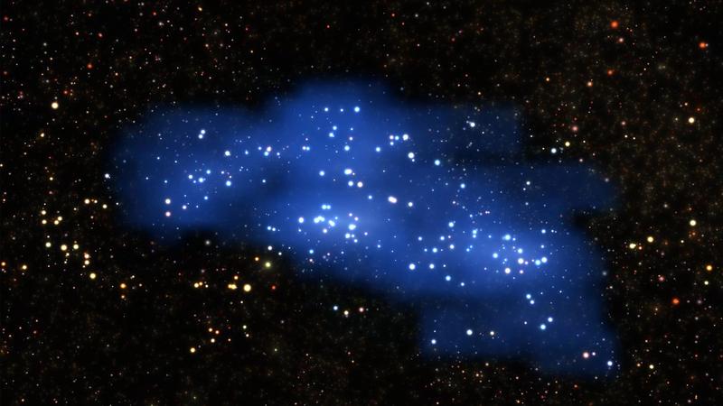 Supercluster-ul Hyperion, Foto: Space.com / ESO