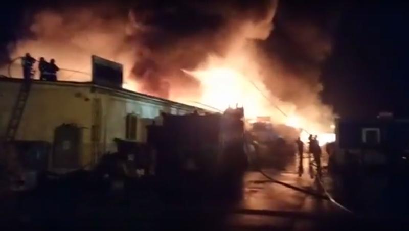 Incendiu Sibiu, Foto: Captura YouTube