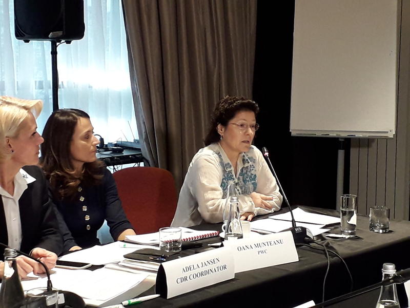 Mariuca Talpes, la conferinta de marti, Foto: Hotnews