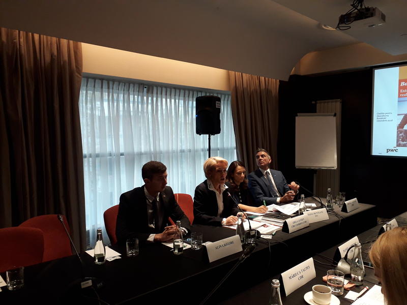 Imagine de la conferinta de marti, Foto: Hotnews