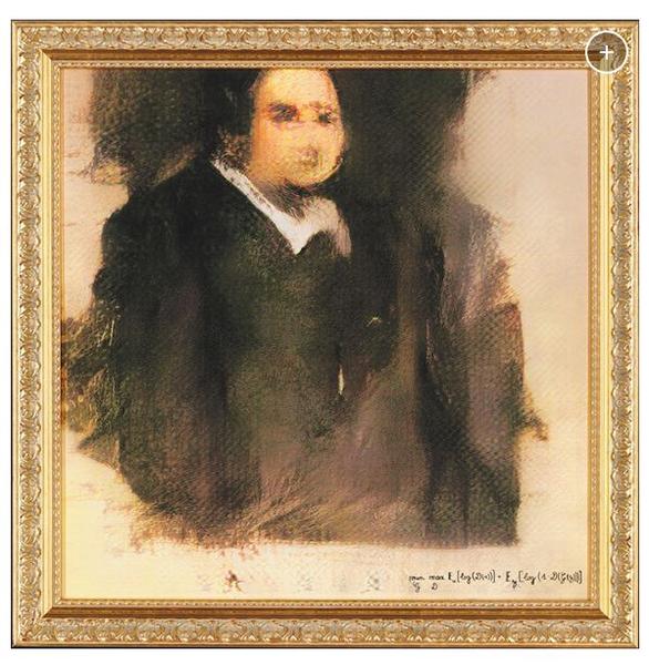 Portrait of Edmond Belamy, Foto: Christie's