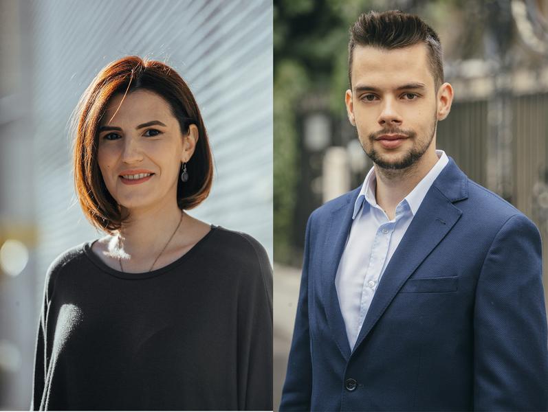 Ioana Waszkiewicz si Luca Dejan, Foto: PeliFilip