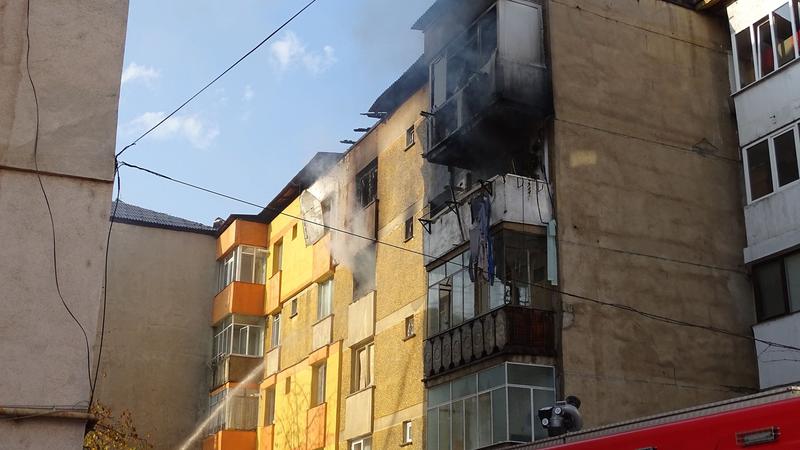 Incendiu in Piatra Neamt, Foto: TvmNeamt.ro