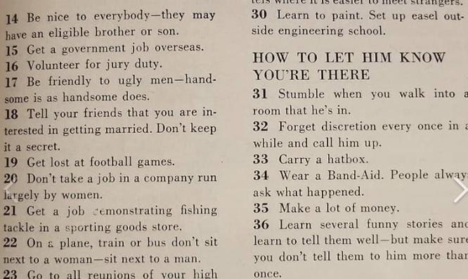 sfaturile revistei mccals pentru femei, Foto: Captura Facebook