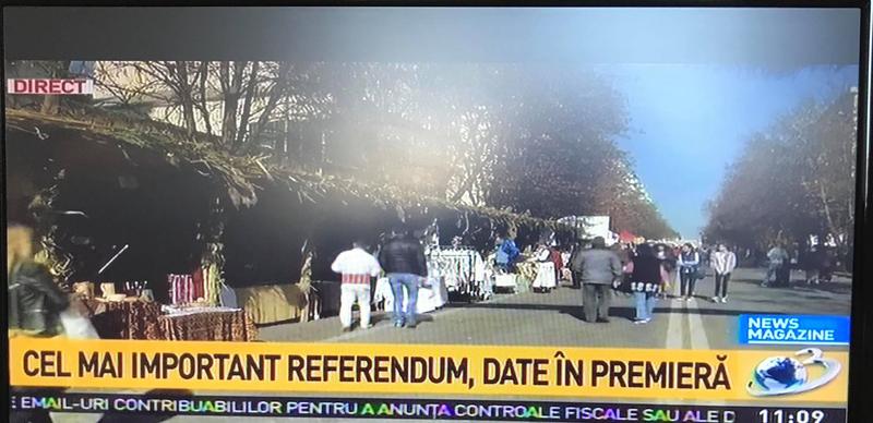 Referendumul, la Antena 3, Foto: captura Antena 3