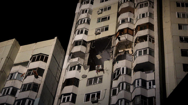 Explozie la un bloc din capitala R. Moldova, Foto: Radio Chisinau