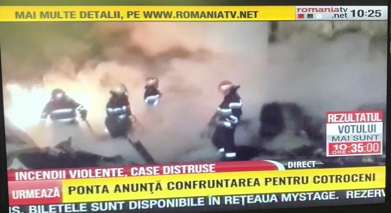 Referendumul, ziua a doua la RTV, Foto: Captura RomaniaTV