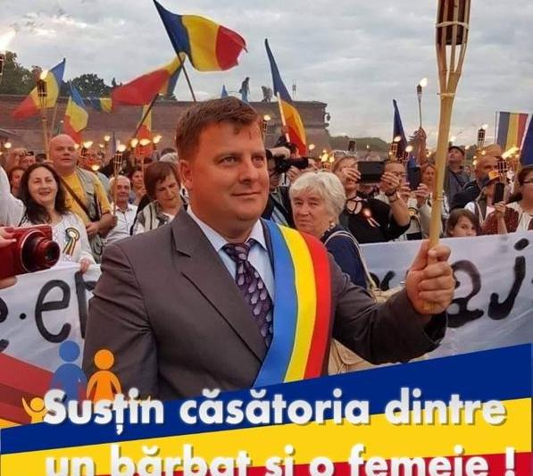 Daniel Rusu, primarul comunei Spring, Foto: Facebook/ Daniel-Gheorghe Rusu