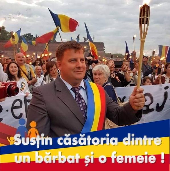 Daniel Rusu, primarul comunei Spring, Foto: Facebook/ Daniel-Gheorghe Rusu
