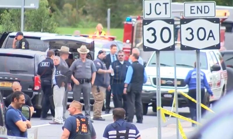 Accident grav in Schoharie, statul New York, Foto: Captura YouTube