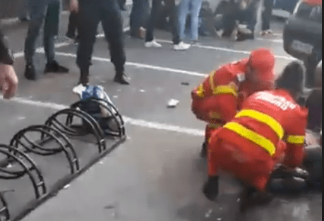 Incident Braila, Foto: Captura video