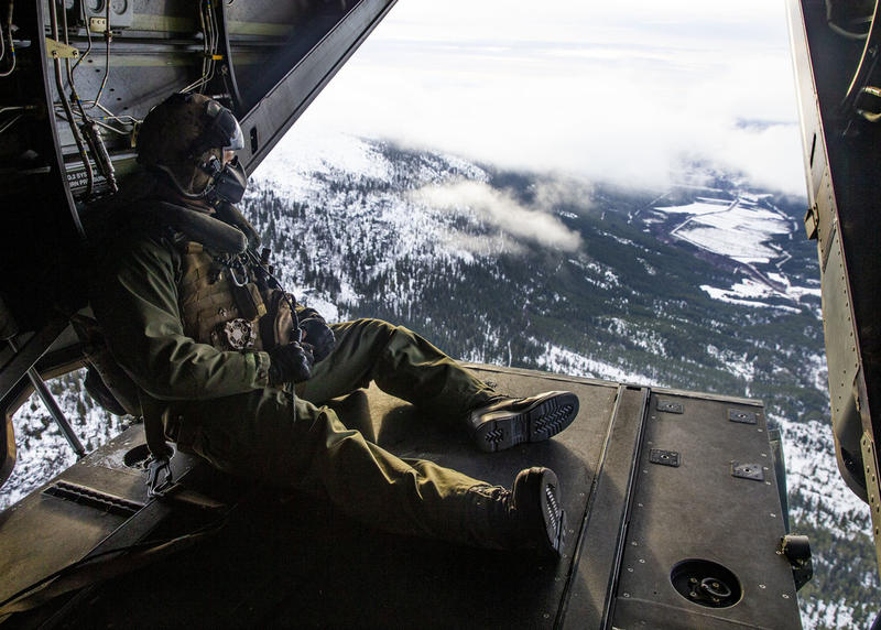 Militar american la exercitiul NATO Trident Juncture 2018, Foto: US Air Force