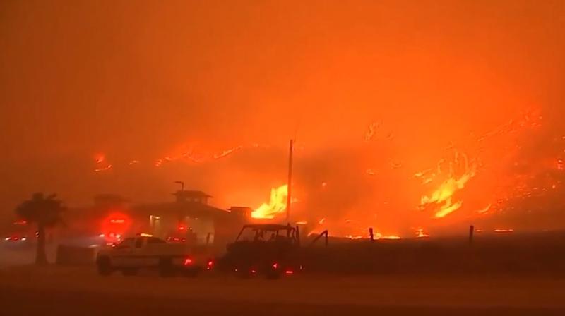 Incendiu devastator in California, Foto: Captura YouTube