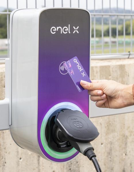 Punct de reincarcare Enel, Foto: Enel