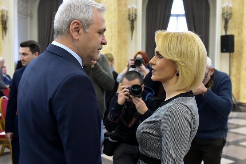 Liviu Dragnea si Gabriela Firea, Foto: AGERPRES