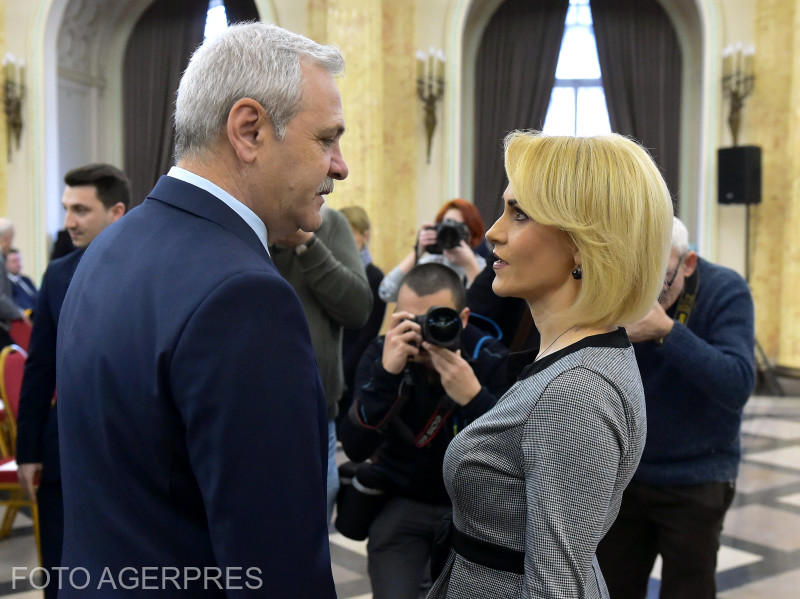 Liviu Dragnea si Gabriela Firea, Foto: AGERPRES