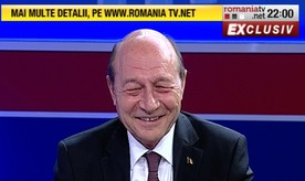 Traian Basescu, Foto: Captura RomaniaTV