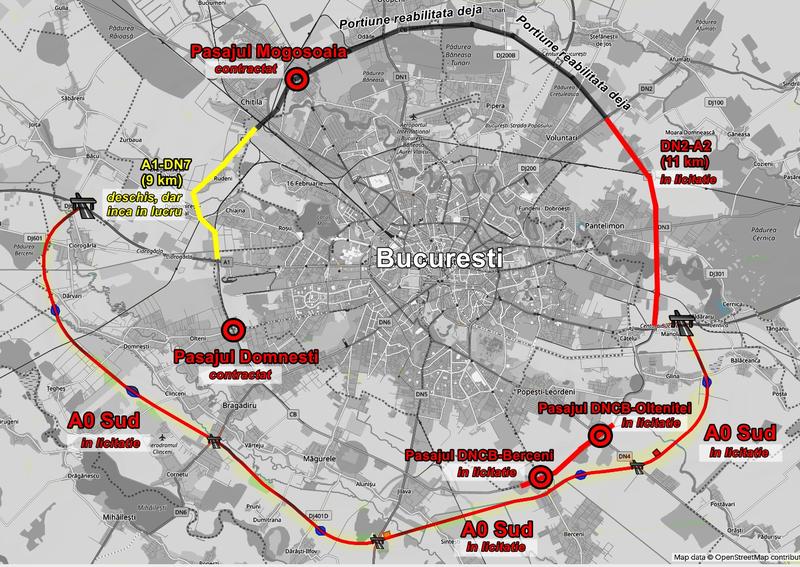 Proiectele de pe centurile Capitalei, Foto: Hotnews