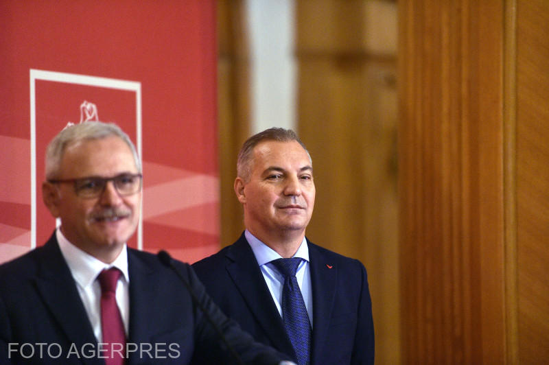 Liviu Dragnea si Mircea Draghici , Foto: Agerpres