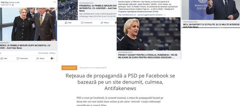 Articol Pressone - propaganda PSD, Foto: Captura Pressone.ro