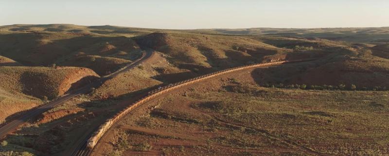 Tren minier australian, Foto: Rio Tinto