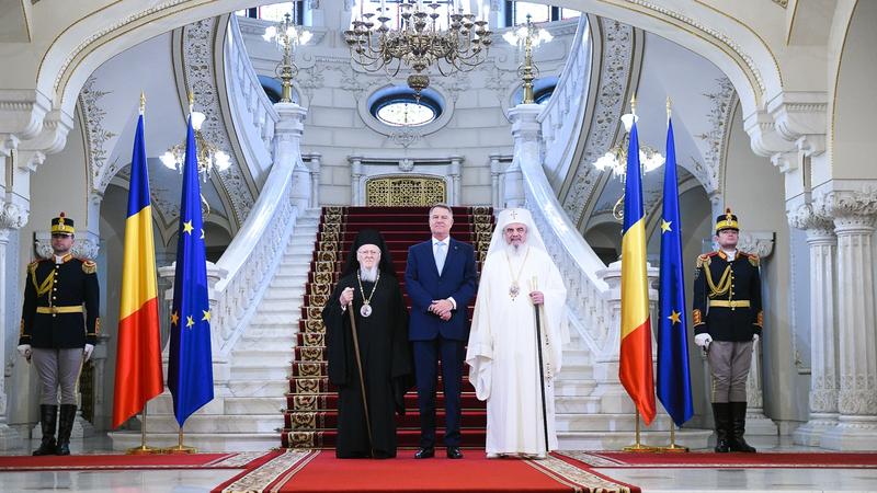 Iohannis, intalnire cu Patriarhul Daniel si cu Patriarhul Bartolomeu, Foto: Administratia Prezidentiala