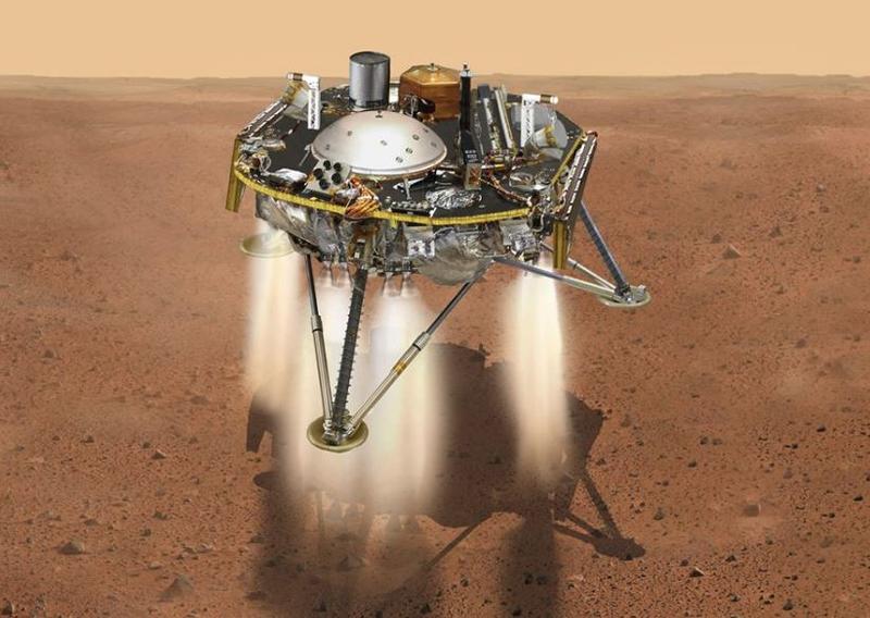 Sonda Insight, Foto: NASA