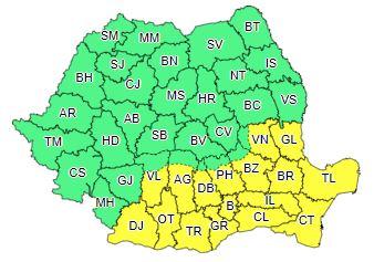 Cod galben de iarna, Foto: ANM