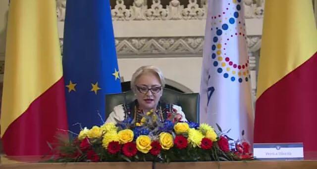 Dancila sedinta solemna, Foto: captura video