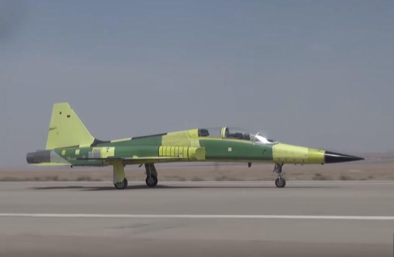 Avionul iranian de lupta Kowsar, Foto: Captura YouTube