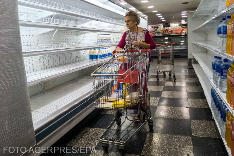 Magazin din Venezuela, Foto: Agerpres/EPA