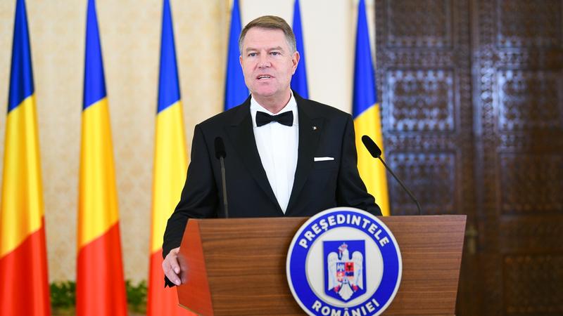 Klaus Iohannis, la receptia de Ziua Nationala, Foto: Presidency.ro